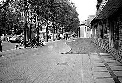 Quiet Beijing street