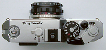 Voigtl�nder Bessa-R (top view)